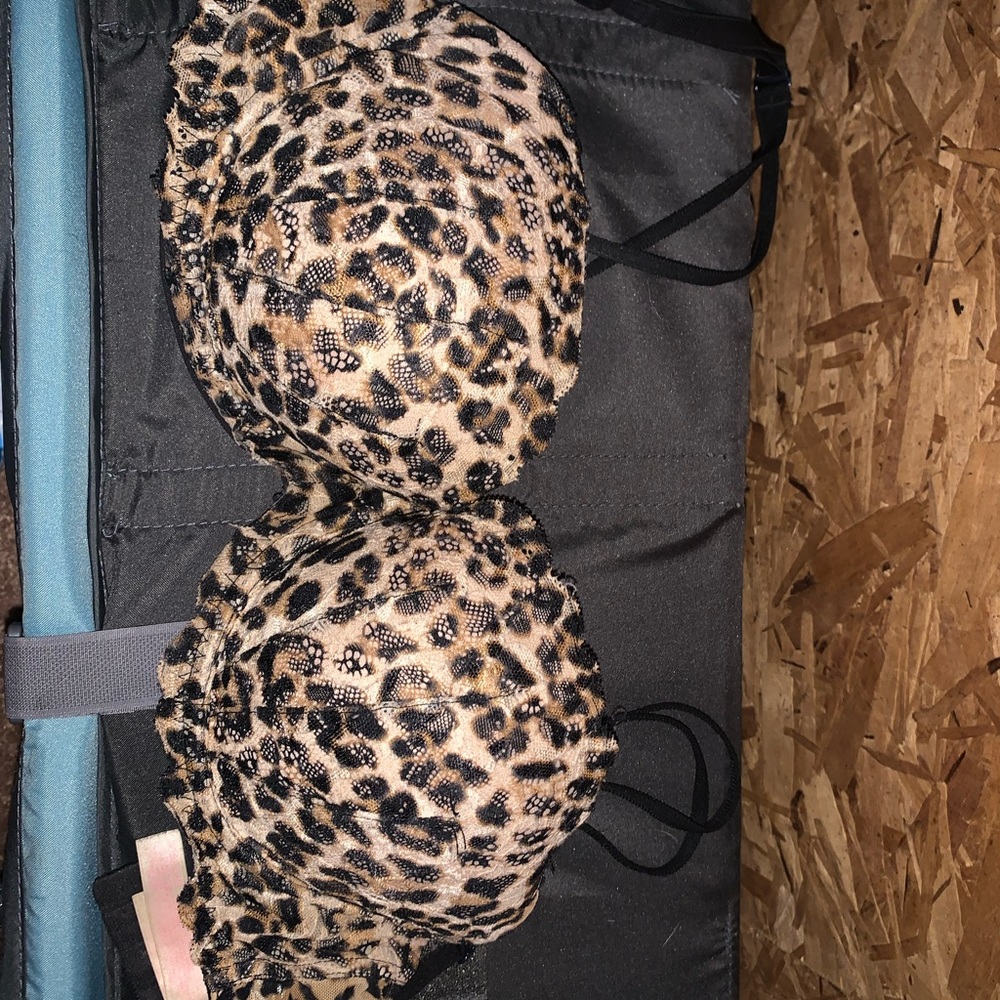 Leopard bra